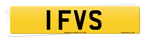 Registration number 1 FVS